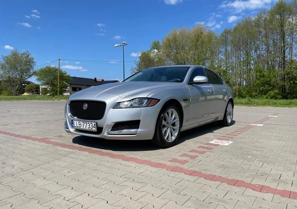 Jaguar XF cena 89000 przebieg: 93000, rok produkcji 2018 z Lubartów małe 781